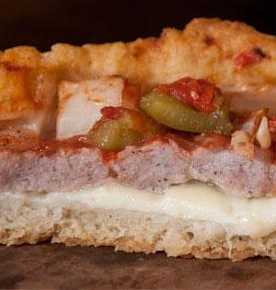 Chicago Deep Dish Pan Pizza